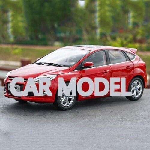 1:18 scale Alloy Toy Vehicles 2012 FUTE FOCUS Car Model Of Childrens Toy Cars Original Authentic Kids Toys