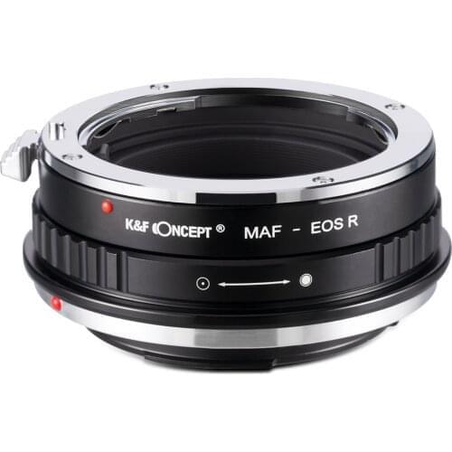 K&F Concept Lens Mount Adapter for Minolta MINPLTA AF Sony Sony A Series Lens to EOS R Bayonet Camera Body