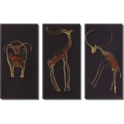 Caesar oil painting modern oil painting on canvas abstract painting black white pop art cheap modern paintings AN-080