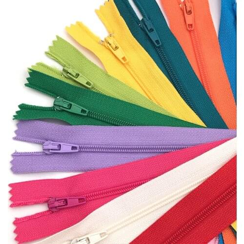 10pcs 3# 12 inch/ 30cm Nylon Coil Zippers for skirt pants lace zippers DIY for sewing fastener clothing sewing accessories