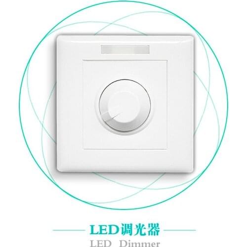 LED Single White LED Slide Dimmer 10A Max Output Current