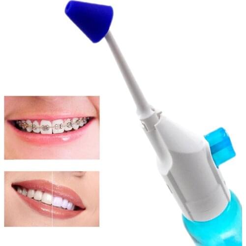 Portable Oral Irrigator Dental Irrigator 2 Tips Water Dental Flosser Nasal Showers Water Jet Teeth Cleaner