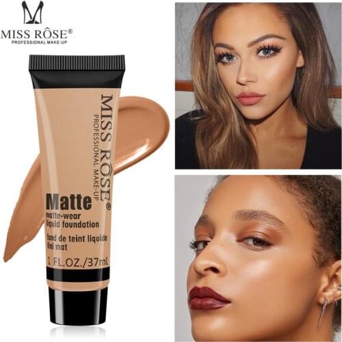 Professional Base Makeup Liquid Foundation Moisturizing Face Concealer Cream Matte Waterproof Cosmetics Face Make Up TSLM1