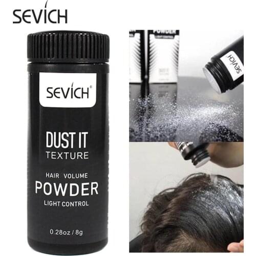 Sevich Volumizing Hair Powder Fluffy Matte Texturizing Hair Styling Powder Unisex Hairspray Finalize Hair Design Styling Product