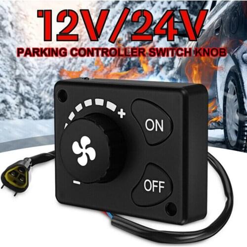 NEW-12V/24V Parking Heater Controller Switch Knob for Car Truck Air Heaxod Heater Parking Remote Controller