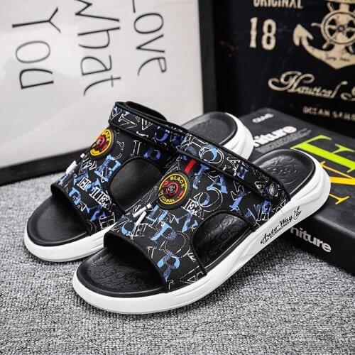 Summer Mens Sandals Outdoor Breathable Men Slippers Handmade Men Beach Sandals Mens Shoes Zapatos Para Hombre