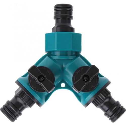Irrigation Y Shape Tap Connector Garden Hose Adapter Splitter Quick Coupling Drip Garden Watering Irrigation System Tool
