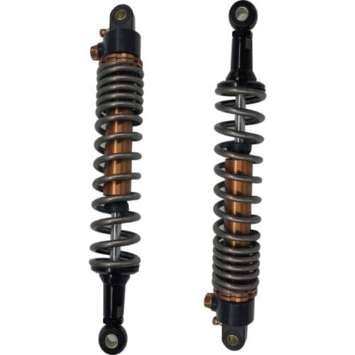 15.75 " 400MM 8MM Spring Motorcycle Shock Absorbers for Honda Yamaha Suzuki Kawasaki KTM Dirt bikes Gokart ATV