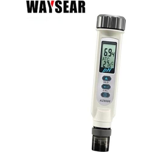 AZ8686 Digital PH Meter water quality tester 0.00-14.00 Industrial And Agricultural LCD Dispaly PH Value Tester Meter 0.02