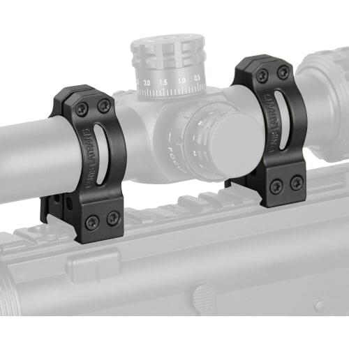 Canis Latrans Scope Mount for 1.18Inch Tube 21.2mm Rail Weaver QD Quickly Detached 30MM Rings(Set of 2) HK24-0182