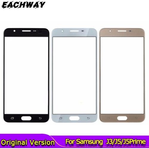 For Samsung Galaxy J3 Prime J5 Prime J5Prime G570F On5 2016 G570 And J7 Prime G610 On7 Touch Screen Panel Front Outer Glass Lens