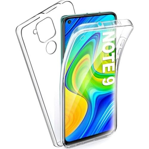 For XiaoMi RedMi Note 9S 9 Pro Max RedMi 9 Prime 9A 9C 8A Dual 7A 6A Note 8T 7 6 Pro 360 Full Cover Shockproof Soft Case PC+TPU