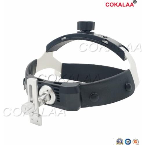 Good Quality adjustable size Dental headband helmat for Portable LED Head Light Lamp Surgical Medical Binocular Loupe