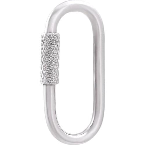 IJK0036 Can be turned on - Stainless Steel Simple KeyRing For Jewelry Making DIY Accessories Key Chain