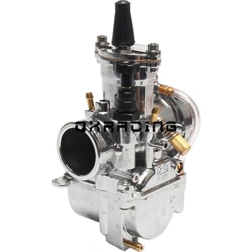 Brand New PWK Carburetor With Power Jet PWK Plating Carburetor Silver 28mm 30mm 32mm 34mm for Motorcycle Accessories Carburetor