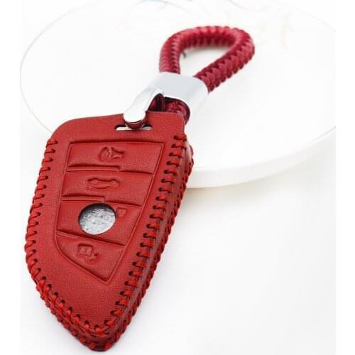Fashion Car Remote Key Case Cover For BMW 1 2 3 4 5 6 7 Series X1 X3 X4 X5 X6 F30 F34 F10 F07 F20 G30 F15 F16 Car Key Holder