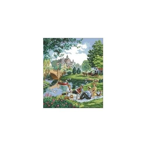 YIXIAO Counted Cross Stitch Kit Cross stitch RS cotton with cross stitch Haejbgqs DIM 35065