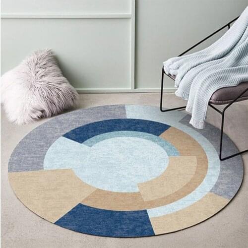 Nordic Carpet for Living Room Large Cartoon Kids Room Rugs Modern Geometric Anti Slip Floor Mats for Bedroom 80cm/100cm/120cm