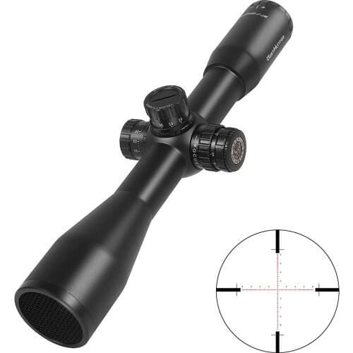 WESTHUNTER WT-F 8X44SFIR Fixed 8X Rifle Scope Side Parallax Glass Etched Illuminated Optics Hunting Riflescope Sights