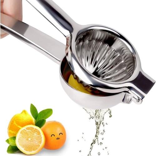 Citrus Fruits Squeezer Orange Hand Manual Juicer Kitchen Tools Lemon Juicer Orange Queezer Juice Fruit Pressing Stainless Steel