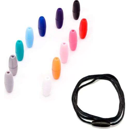 Sutoyuen 60pc Plastic Breakaway Clasps for Teething Necklaces and Bracelets Safe Break Away Clasps For Necklace 2.5mm Hole