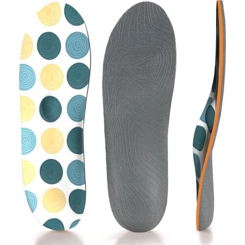 IFITNA Memory Foam Insoles For Shoes Sole Mesh Deodorant Breathable Cushion Running Insoles For Feet Man Women Orthopedic Insole