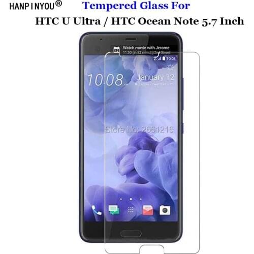 For HTC Uultra Tempered Glass 9H 2.5D Premium Screen Protector Film For HTC U Ultra / Ocean Note 5.7"