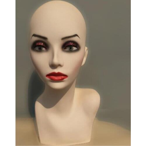 Wholesale wig female mannnequin head display model male head,training head human hair,hat display hairdressing dummy head C358