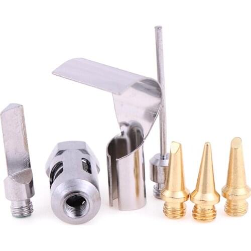 1Pcs Gas Soldering Iron Kit Welding Kit Gas Soldering Iron Head Torch Pen Tool Fit For HS-1115K Soldering Iron Cordless 26ml