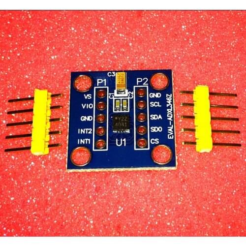 5PCS GY-298 ADXL346Z Three axis ultra low power digital accelerometer sensor module SPI/I2C
