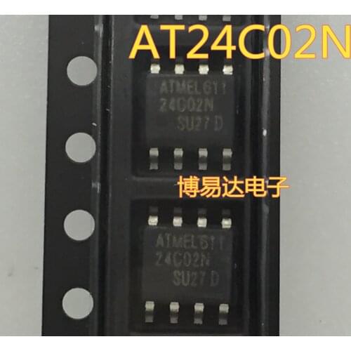 AT24C02 24C02 AT24C02BN-SH-T AT24C02N SOP-8 8