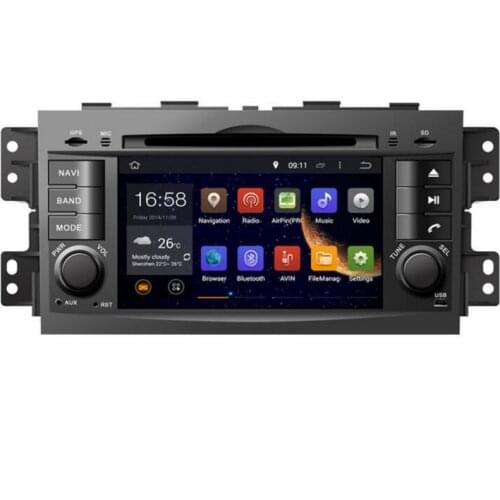 7" Octa Core 4G WIFI Android 10 4GB RAM 32GB ROM RDS BT Car DVD Multimedia Player Radio Stereo For Kia Mohave Borrego 2008-2015