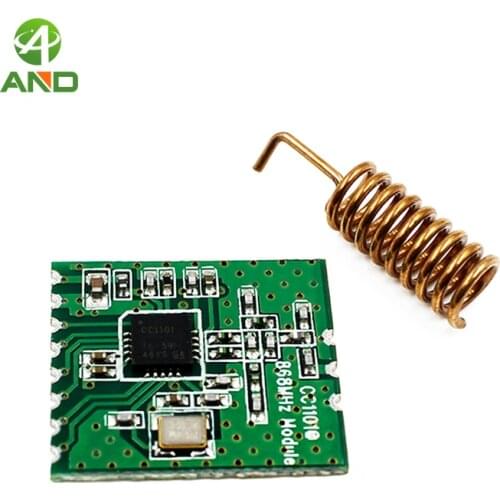 2pcs/lot CC1101 868 MHZ wireless module with spring antenna