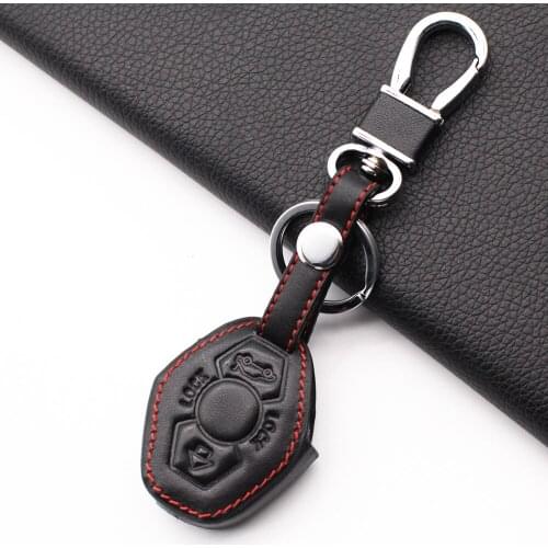 Genuine leather car key holder wallet key bag key cases for BMW X3 X5 Z3 Z4 3 5 7 SERIES E38 E39 E46 E83 1998-2005