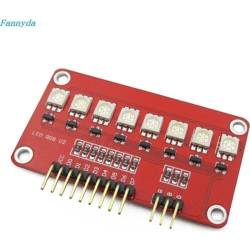Fannyda 5050 RGB full color LED water lamp module single chip water lamp robot spare parts DIY LED RGB MODULE