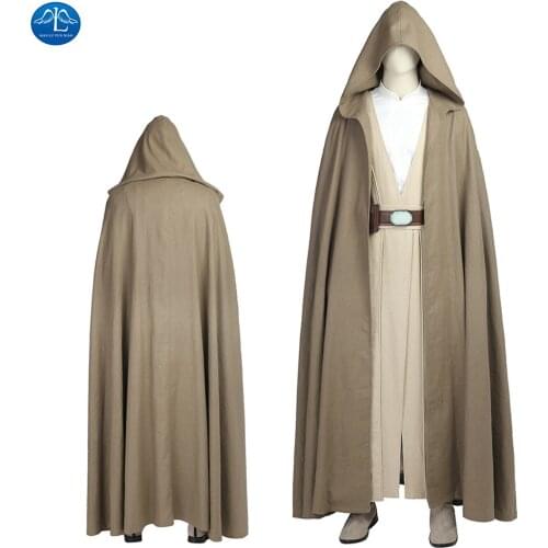 ManLuYunXiao Star Cosplay Wars Luke Cosplay Costume The Last Jedi Skywalker Outfit Halloween Costumes Men Adult Custom Made