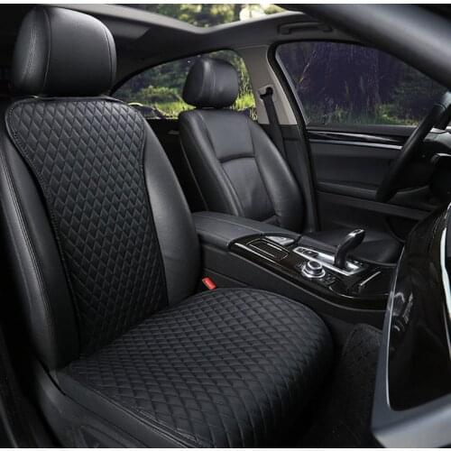 1pc pu leather non-slide car seat cover for toyota corolla yaris rav4 prius auris avensis land cruiser prado venza accessories