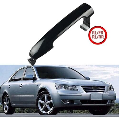 Exterior Door Handle for Hyundai Sonata 2005 2006 2007 2008 2009 2010 82651-3K000 826513K000, for Front Rear Left Driver Right P