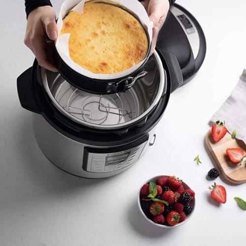 2020 New Baking mold round buckle non-stick baking tray 2 piece set Round bottom cake mold DIY Christmas baking tray