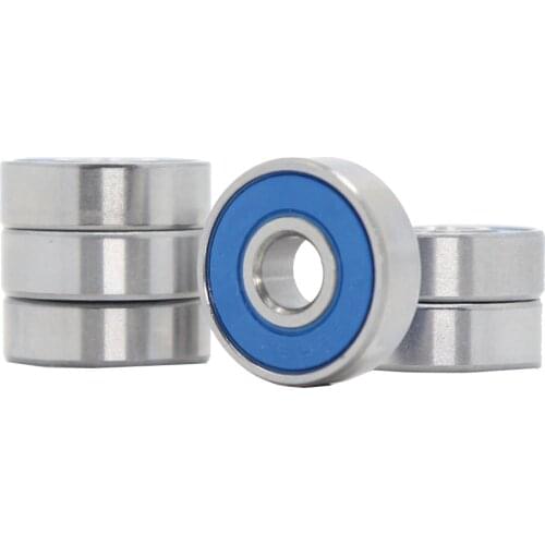 FUSHI 626 2RS Bearings Blue Sealed 6x19x6 mm , ABEC-3 626rs Ball Bearing Parts For Hobby RC Car Truck ,Pick of 6 Pcs