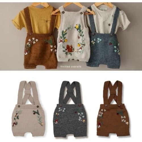 Per-sale 2021 SY Spring and Summer New Girl Childrens Sets Boys T-shirt & Overalls Baby Girls Childrens Sets