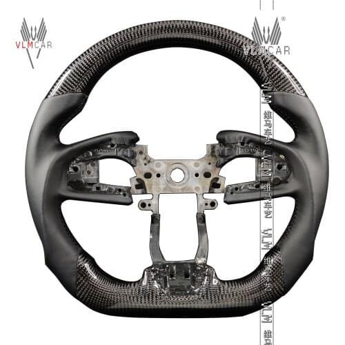 Private custom carbon fiber steering wheel/trims for Honda Civic Fc1