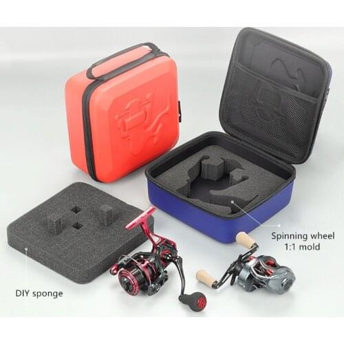 F1FD Spinning Fishing Reel EVA Bag Protective Case Cover Storage Protective Box