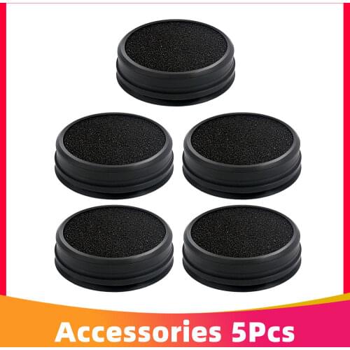 Washable Stick Vacuum Cleaner Hepa Filter Replacement for Philips FC8009 FC6723 FC6724 FC6725 FC6726 FC6727 FC6728 FC6729 Black