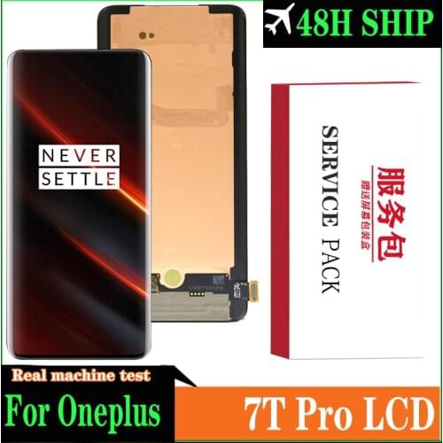 6.67"Amoled Display Replacement With Frame For Oneplus 7T Pro LCD Touch Screen Digitizer Assembly For One Plus 7T Pro LCD Screen