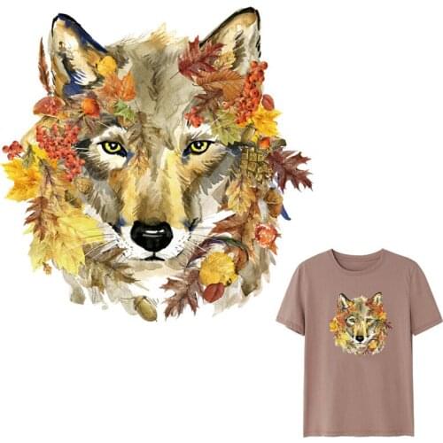 Iron-on Transfers Patches for Clothing Textile Vinyl Applique Diy Lion Heat Transfer Stickers for T shirt Ons Stripes on Clothes