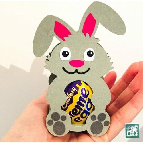 Easter Bunny Egg Stencils Metal Cutting Dies Scrapbooking Embossing Card Making