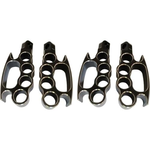 2 Pair Flying Knuckle Footrests Foot Pegs Pedal fits Harley XL Sportster