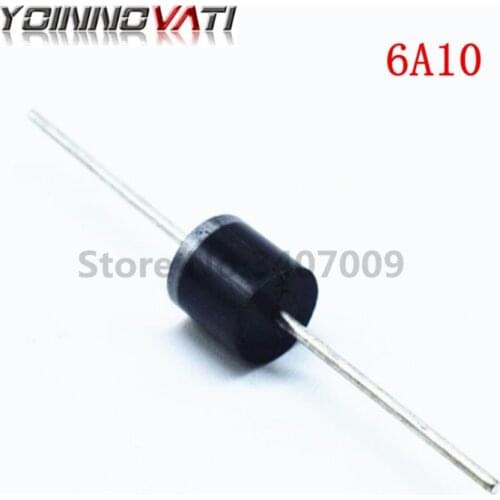 20PCS/Lot New Original 6A10 Rectifier Diode 6A 1000V Wholesale Electronic