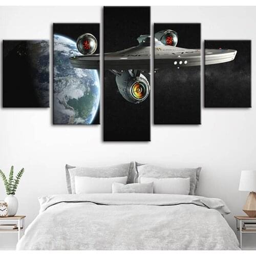 5D DIY Diamond painting space ship Full drill square round 3d Diamond embroidery 5 pcs 3d Cross Stitch Background decor,FS61
